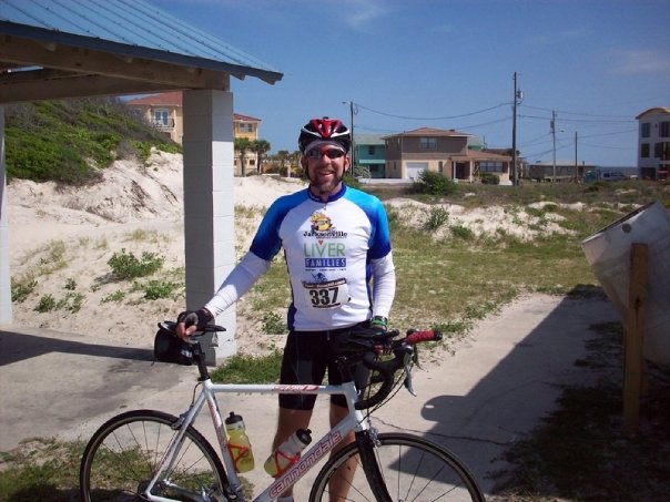 Me with my Cannondale Six13 road bike at 2009 Katie Ride for Life