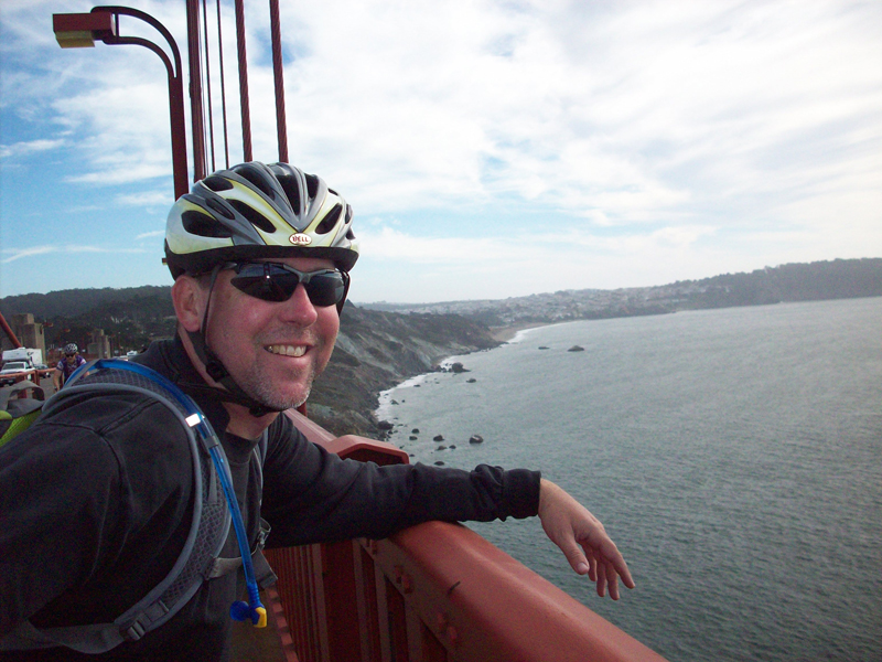 Cycling Golden Gate Bridge