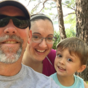 Hiking at Harris Lake