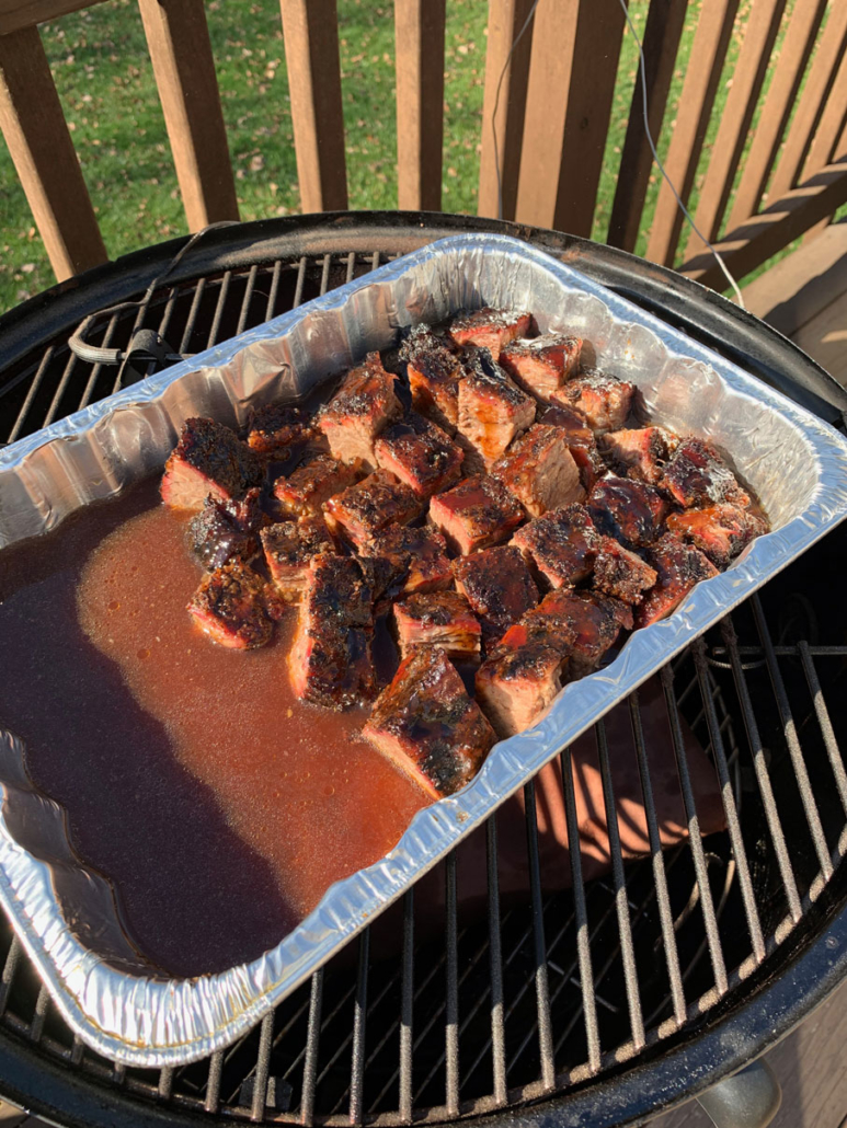 Burnt ends after rendering down further