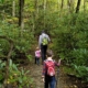 Hiking with the kids on our fall vacation